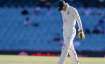 Australian captain Tim Paine reacts during play on the