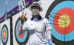 South Korea's An San created an Olympic record wit