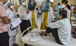 Doctors treat a Black Fungus infected