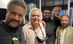 Directors Anubhav Sinha, Hansal Mehta, Anurag Kashyap reunite over 'samosas'