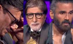 Amitabh Bachchan, SunielShetty, Jackie Shroff