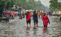 Heavy rainfall with thunderstorm lashes several parts of
