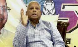 Rashtriya Janata Dal (RJD) supremo Lalu Prasad Yadav 