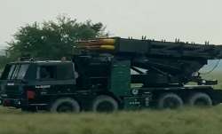 WATCH: Indian Army displays Pinaka, Smerch multiple rocket launcher systems in Assam