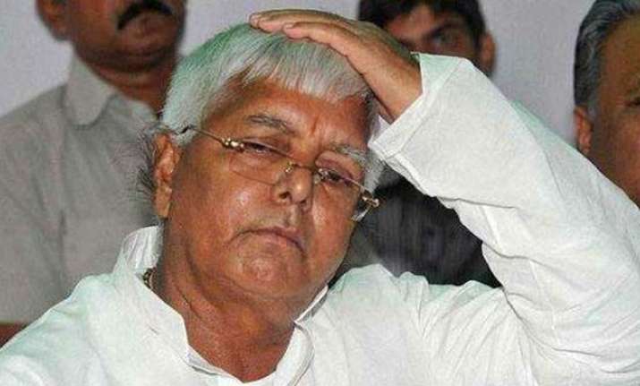 RJD chief Lalu takes jibe at BJP-JDU's seat sharing