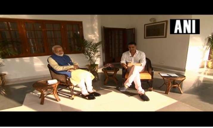 Prime Minister Narendra Modi in an non-political