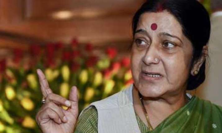 External Affairs Minister Sushma Swaraj