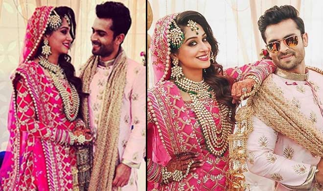 Mrs Dipika Shoaib Ibrahim glows in pink at her wedding. See adorable