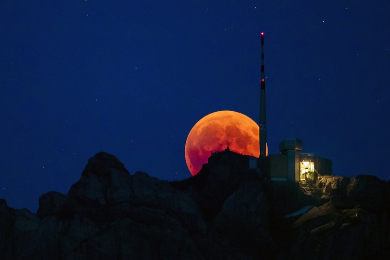  For over six hours, stargazers and common across the world witnessed a spectacular celestial phenomenon - the Blood Moon 2018, the longest total lunar eclipse of the 21st century on the night of July 27-28 (Picture from Switzerland)