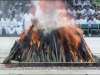 Vajpayee's mortal remains were consigned to flames at