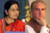 EAM Sushma Swaraj and her Pak counterpart Shah Mehmood