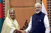 PM Modi had a telephonic conversation with his Bangladeshi