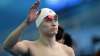  China's Sun Yang waves following the men's 4x200m