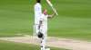 Ben Stokes of England celebrates after reaching his century