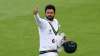 Azhar Ali of Pakistan walks off at tea during Day Three of