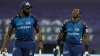 Hardik Pandya with Kieron Pollard