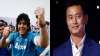 Diego Maradona and Bhaichung Bhutia