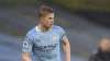 Manchester City's Kevin De Bruyne controls the ball during
