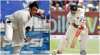 Shoaib Akhtar (left) and Rahul Dravid