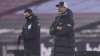  
Liverpool's manager Jurgen Klopp reacts during the