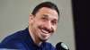 Zlatan Ibrahimovic attends a press conference at Friends