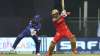 Punjab Kings captain KL Rahul in action against Delhi