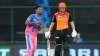 Mustafizur Rahman of Rajasthan Royals celebrates the wicket