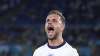 England's Jordan Henderson celebrates after scoring his