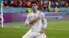 Spain's Alvaro Morata celebrates after scoring his side's