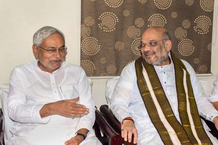 Bihar Chief Minister Nitish Kumar and Bharatiya Janata