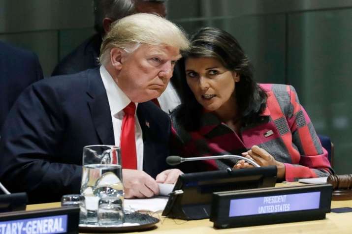 Asked about the timing of Haley's resignation, that too
