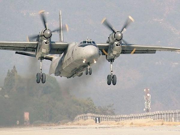 The Russian-origin AN-32 aircraft with 13 people on board