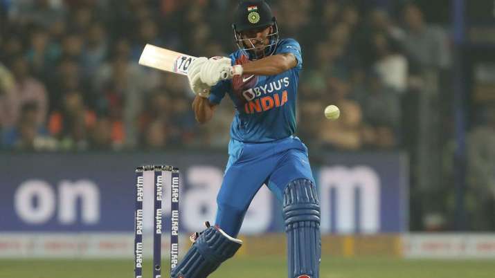 Manish Pandey in action against Sri Lanka