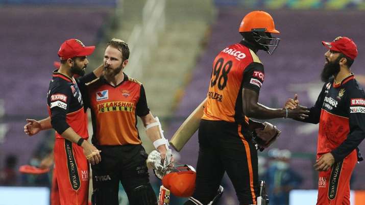 srh, rcb, srh vs rcb, jason holder, kane williamson, delhi capitals, srh vs dc, ipl 2020, ipl 2020 e